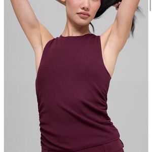 ALO Yoga Ribbed En Pointe Tank